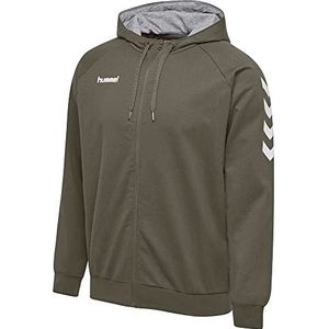 Hummel Unisex Kids Hmlgo Kids Cotton Zip Hoodie Capuchonjas, GRAPE LEAF, 116