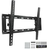 Leyf Verstelbare, kantelbare en draaibare tv-muurbeugel, tv-beugel voor gebogen en platte tv's en monitoren, VESA 400 x 600 max (32-75 inch) - 45 kg max- tv-houder, kantelen, draaien