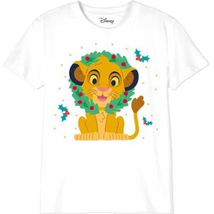 Disney T-shirt voor jongens, Wit, 10 Jaar