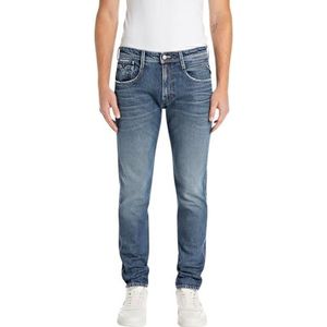 Replay - Anbass Slim Fit - Herenjeans - Medium Blue 009