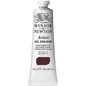 Winsor & Newton 1214413 Artists - Kunstenaars olieverf met de hoogst mogelijke pigmentatie, hoogste lichtechtheid - tube van 37ml, Warm Brown Pink