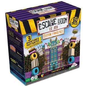 RIVIERA GAMES Escape Room Le Jeu Familie-editie 3 - Candy Factory, rode baard en superheld