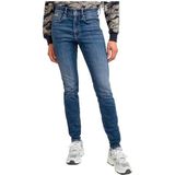 8719965012981 3301 High Skinny Jeans, Blauw (Medium Aged D05175-8968-071), 32W / 34L