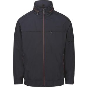 Montel waterdichte ademende shelljas met verborgen capuchon en zakken met rits