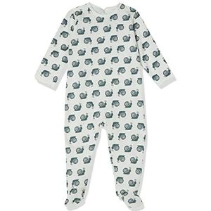 Petit Bateau Pyjamaset, uniseks, voor kinderen en jongens, Marshmallow/Ducky, 18 Maanden