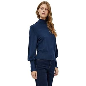 Peppercorn Dames Tana Turtle Neck 23, Navy, L, marineblauw, L