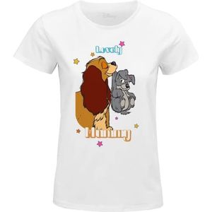 Disney Bambi - Lovely Mummy Lady WODLADYTS008 T-shirt dames, wit, maat S, Wit, S