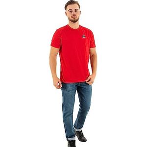 Le Coq Sportif T-shirt, uniseks, rood Electro, M
