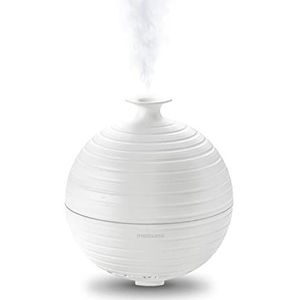 medisana | AD 620 | Aroma Diffuser | Kamerverfrisser | Luchtverfrisser | Geurlamp met Timer | Kamergeur Elektrisch | Etherische Oliën Geur Oliën | Wellness Licht in 5 Kleuren | 300 ml