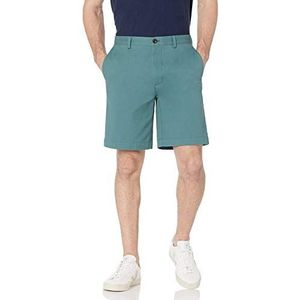 Amazon Essentials Men's Korte broek met binnenbeenlengte van 23 cm en klassieke pasvorm, Saliegroen, 31