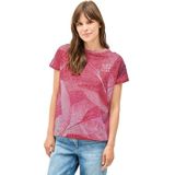 Cecil - Dames Shirt - Rood - Burnout Look