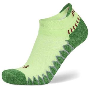 Balega No Show Athletic Running Sokken, Zachte limoen, Large