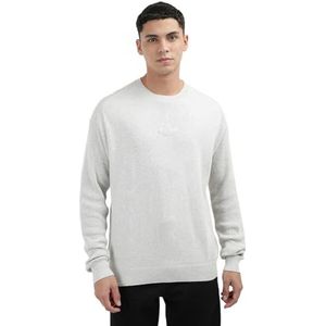 Calvin Klein - Ronde-Hals Trui - Gebreid - Stijlvol - Hoogwaardige Stof