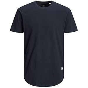 JACK & JONES Jjenoa Tee Ss T-shirt met ronde hals voor heren, marineblauwe blazer, 5XL