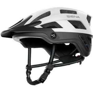 Sena M1 EVO Smart mountainbike-helm (mat wit, L)