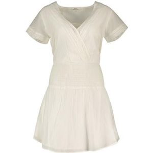 Pepe Jeans - Dea - Korte Jurk - Blauw - 75% Katoen, 25% Viscose