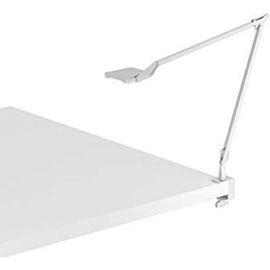 Homemania Tafellamp Jackie, wit van aluminium, 10,5 x 59 x 53 cm, 1 x LED, 10 W, 526 lm, 3000 K, 220-240 V