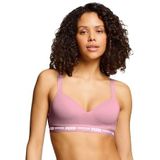 PUMA - Gewatteerde Top 1P - Gepoiseerd Roze - Trainingsbeha