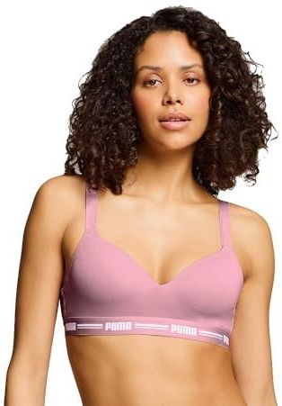 PUMA - Gewatteerde Top 1P - Gepoiseerd Roze - Trainingsbeha