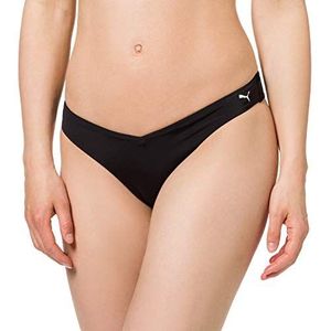 PUMA Dames Swim Women's V-Shape Brief Bikini Bottoms, zwart, XL