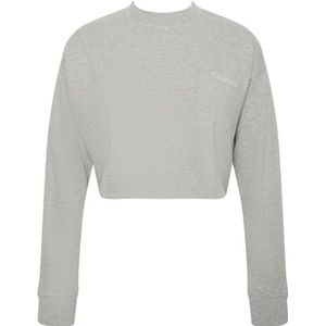 Calvin Klein Underwear - Pyjamabovendeel - Kort - Dames - Ronde Hals - Gestikt Logo