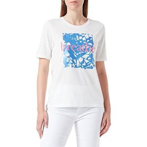 s.Oliver Dames T-shirts, korte mouwen, wit, 36, wit, 36