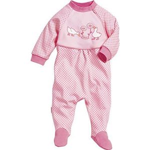 Playshoes Baby-meisjes pyjama slaapoverall ganzenslaapromper
