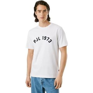 Pepe Jeans - PM5010111 - T-shirt - Wit - Katoen - Korte Mouwen