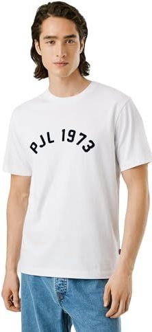 Pepe Jeans - PM5010111 - T-shirt - Wit - Katoen - Korte Mouwen