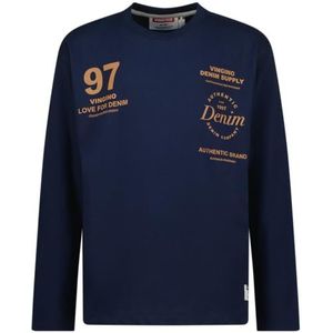 Vingino Jongens Jayco in Kleur Donkerblauw Maat 6, Donkerblauw, 6 Jaar