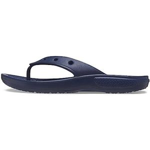 Crocs Classic Crocs Flip, Slipper uniseks-volwassen, Navy, 38/39 EU