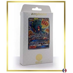 Marshadow-GX 80/147 - Ultraboost X Soleil & Lune 3 Ombres Ardentes - Doos met 10 Franse Pokemon kaarten