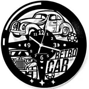 Instant Karma Clocks | Wandklok | Retro Car | Oldtimer | Historisch | Autowerkplaats | Car Service