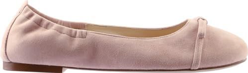 Högl - Ballerina 'Betty' - Rosa - Leer en Suède