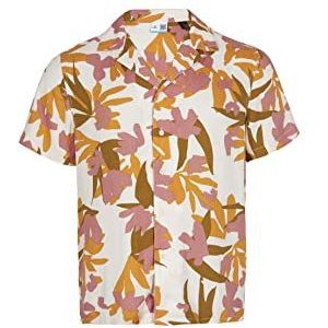 O'NEILL CAMORRO shirt 31023 Birch Art Flower, regular voor heren, 31023 Birch Art Flower, XL/XXL