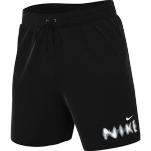 Nike - HJ3105-010 - Dri-Fit Herenshort - Zwart/Wit - Ca. 18 cm