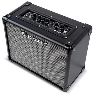 Blackstar ID Core 20 v4 Combo-Verstärker für E-Gitarre mit integrierten Effekten/Tuner und Line-In/Streaming Eingang & Direktaufnahme über USB-C & 1 Watt Leistungsreduzierung.