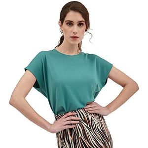 Sepiia Camiseta Kimono Verde Clorofila Overhemd voor dames, mintgroen, M