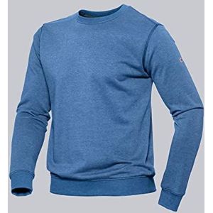 BP 1720-293 sweatshirt voor hem en haar, 60% katoen, 40% polyester azuurblauw, maat XS
