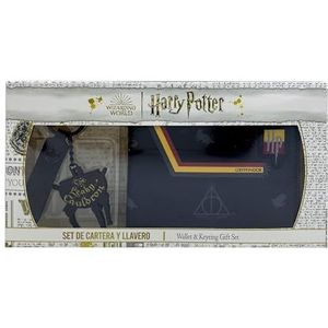 CyP Harry Potter cadeauset, portemonnee en sleutelhanger, premium kwaliteit, geschenkverpakking, meerkleurig, officieel product