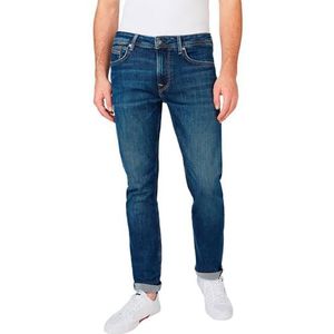 Pepe Jeans Heren Hatch Regular Jeans, Blauw (Denim-vt7), 29W / 34L