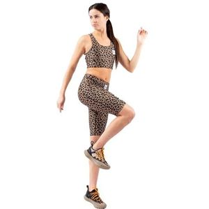 EIVY Dames Venture Biker Shorts, luipaard, M