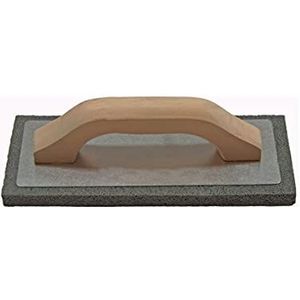 Nespoli Raspplank spons grijs houten handvat 10 x 24 cm