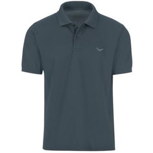 Trigema - Poloshirt - Antraciet - Korte Mouwen - 100% Katoen