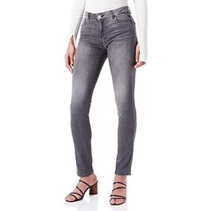 Replay Faaby Powerstretch denim jeans voor dames, Grijs (097 Dark Grey), 23W / 32L