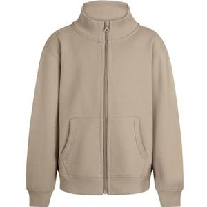 Mukua SZ270K Cooper Kids sweatshirt voor kinderen, met ritssluiting, kleur latte, maat 5/6, Latte, 5-6 años