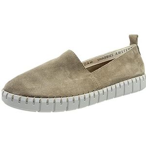 Shabbies Amsterdam Shs0581, damesmocassin, Taupe, 36 EU