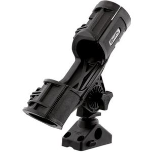 Scotty #400-BK Orca Rod Holder w/# 241L Zijdek Mount, Zwart, S