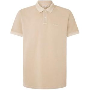 Pepe Jeans Heren nieuwe Oliver Gd Polo, Beige (Base Beige), L, Beige (Basis Beige), L