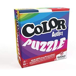 Color Addict Puzzel – Gezelschapsspel – Snel kaartspel met sfeer – Voor jong & oud - Shuffle Games